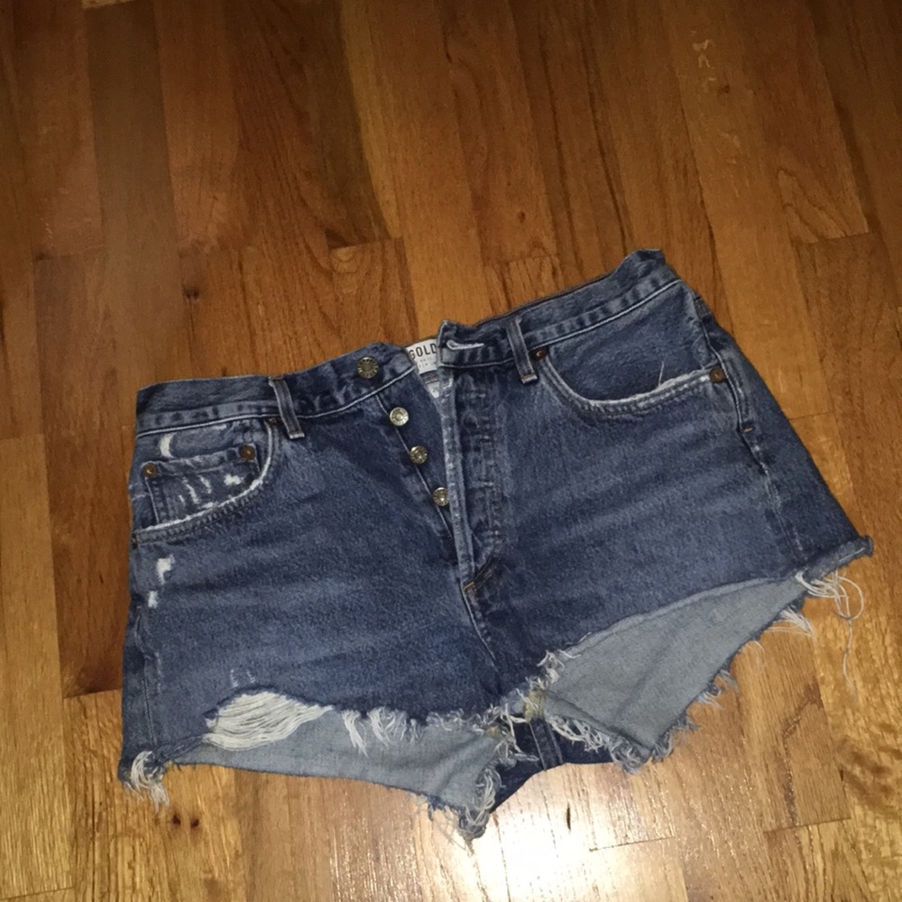 Agolde vintage denim shorts- 28